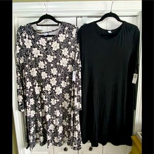 Old Navy swing dresses